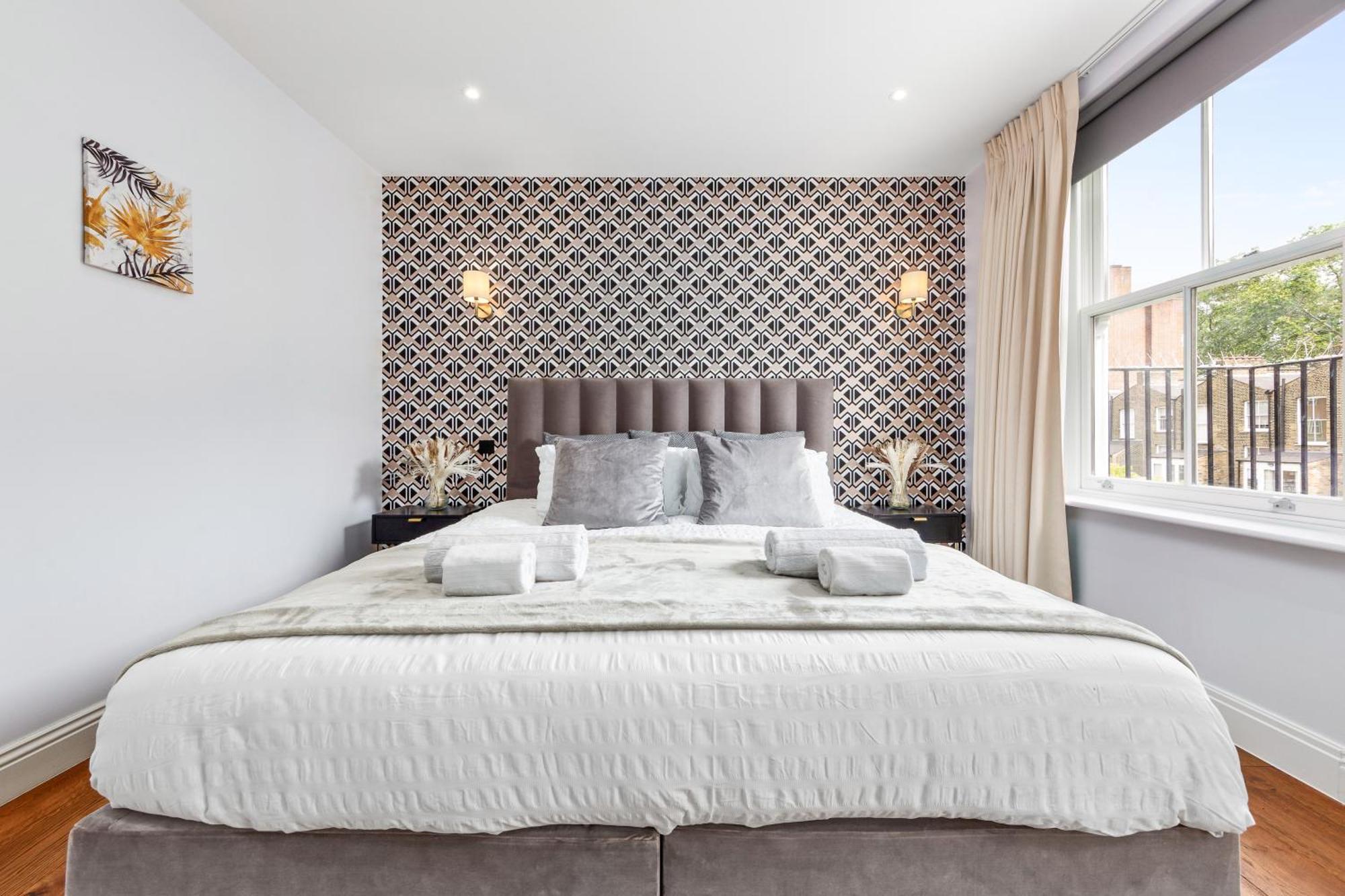 Stylish 2 Bedroom Apartment In Westminster Sleeps 5 With Ac Londyn Zewnętrze zdjęcie