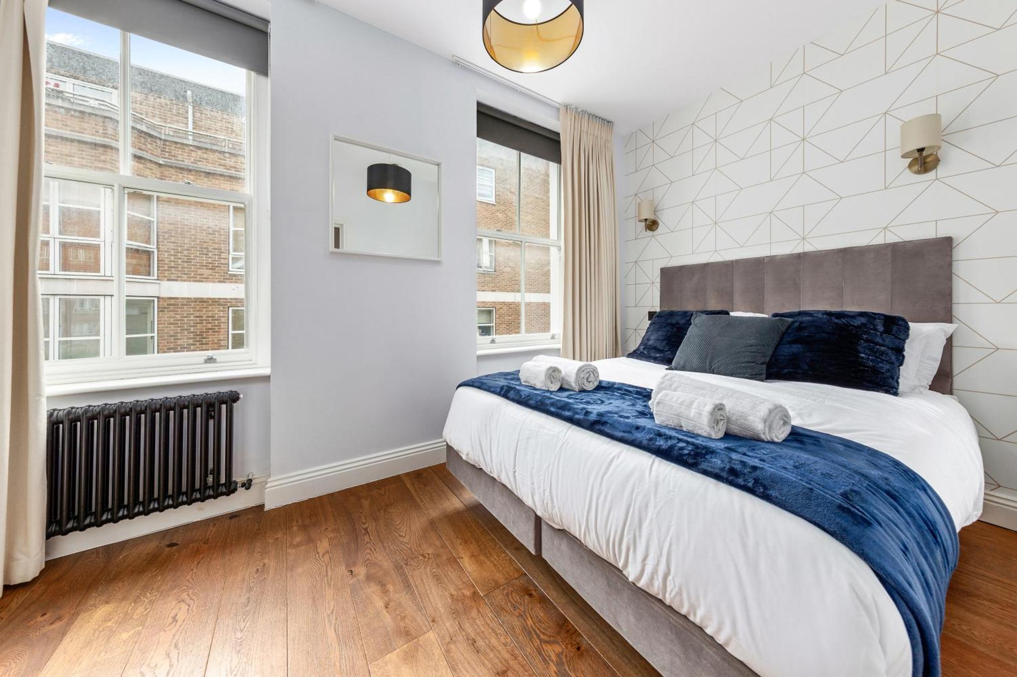 Stylish 2 Bedroom Apartment In Westminster Sleeps 5 With Ac Londyn Zewnętrze zdjęcie