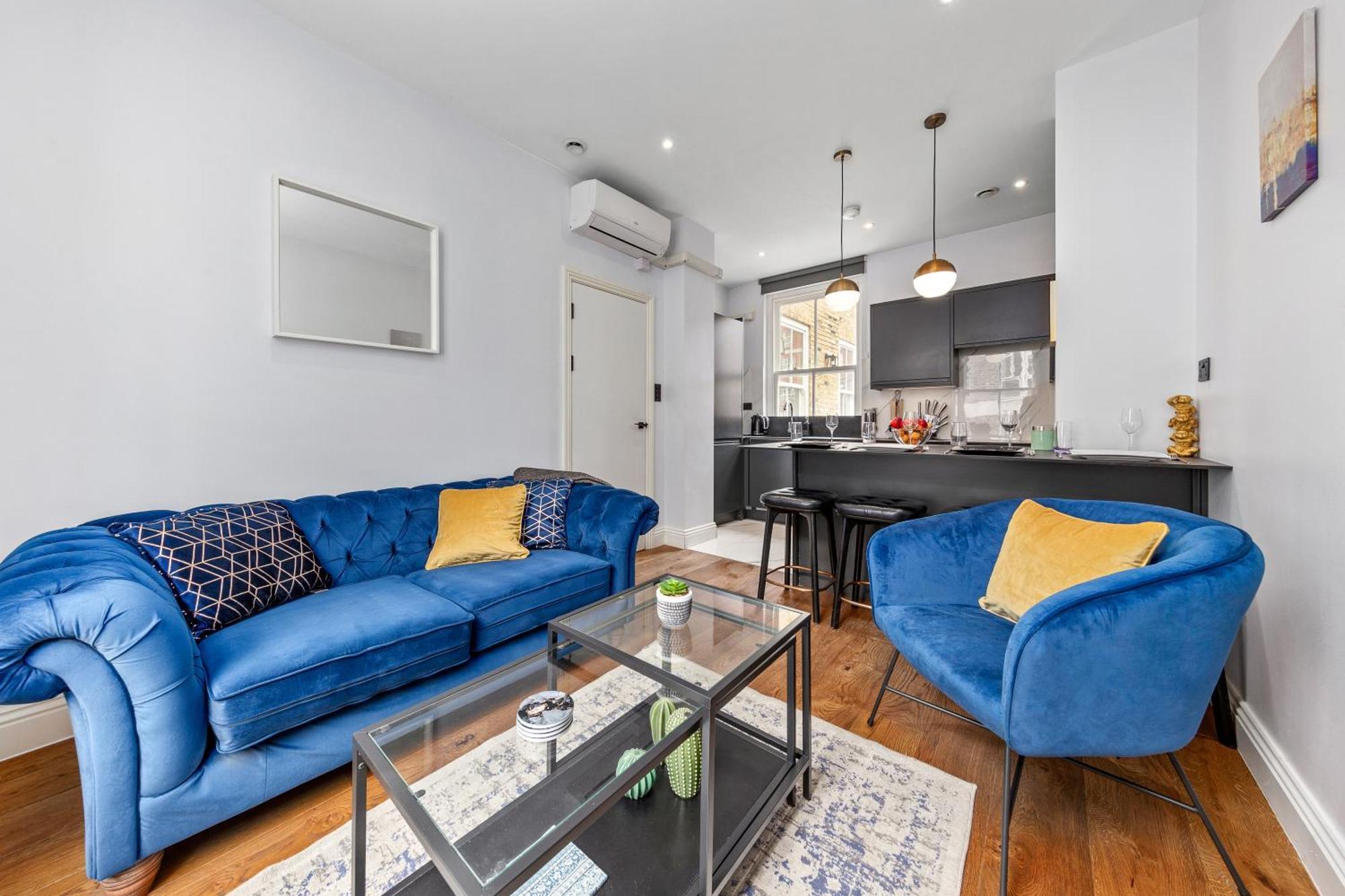 Stylish 2 Bedroom Apartment In Westminster Sleeps 5 With Ac Londyn Zewnętrze zdjęcie