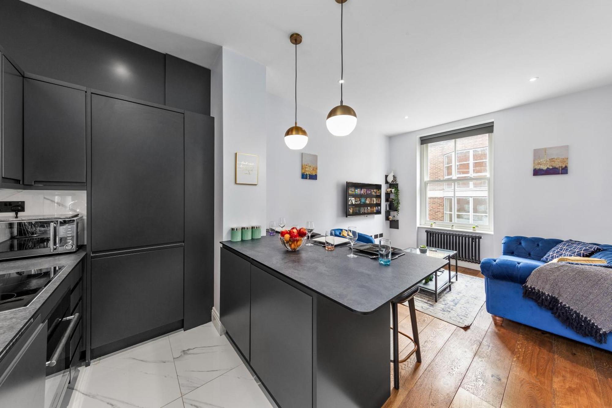 Stylish 2 Bedroom Apartment In Westminster Sleeps 5 With Ac Londyn Zewnętrze zdjęcie