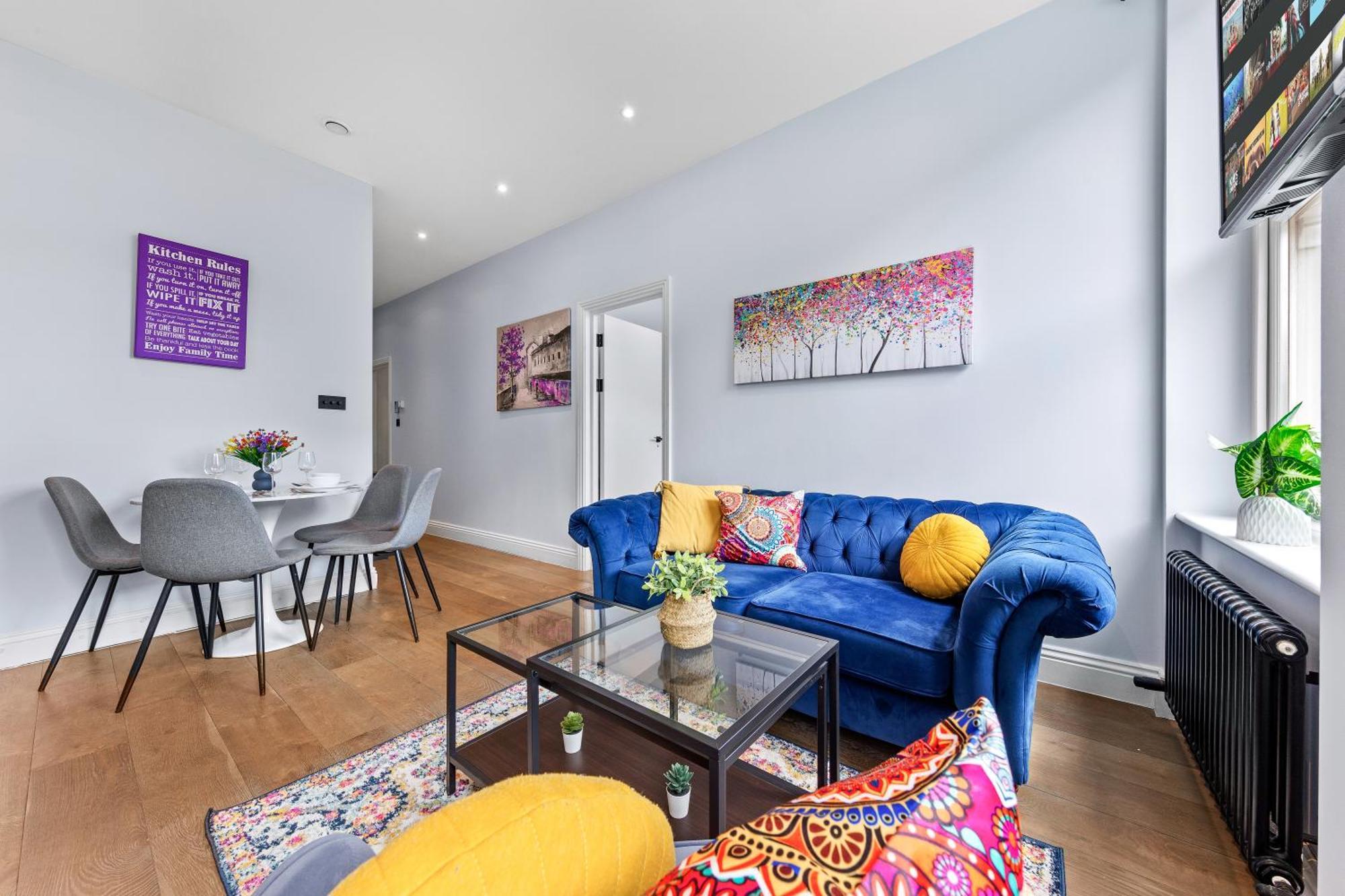 Stylish 2 Bedroom Apartment In Westminster Sleeps 5 With Ac Londyn Zewnętrze zdjęcie